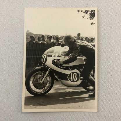 Vintage Motorcycle Racing Photo photograph Print Alex Franz Yamaha 1971