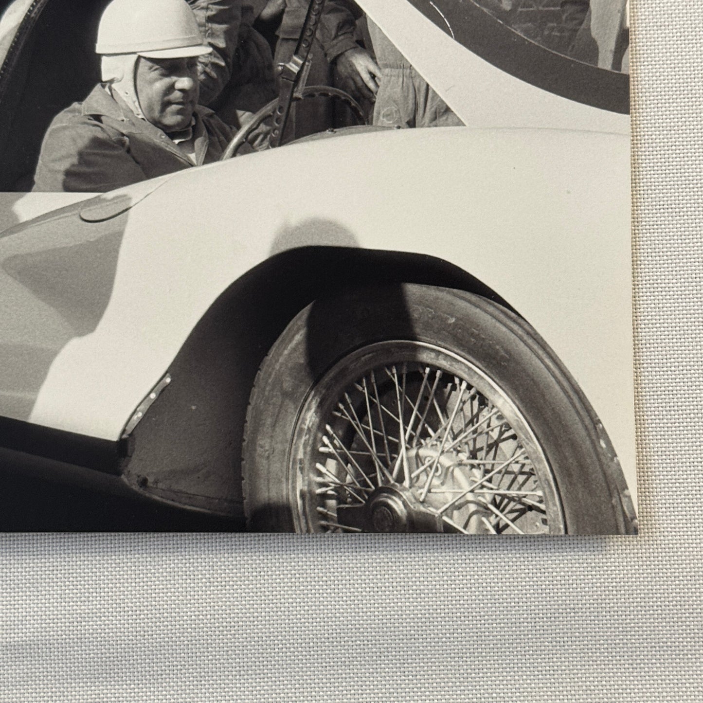 Alfa Romeo Abarth 1100 Pininfarina Car with Carlo Abarth Photo Photograph Modern