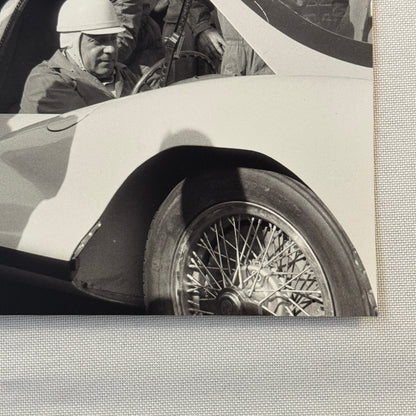 Alfa Romeo Abarth 1100 Pininfarina Car with Carlo Abarth Photo Photograph Modern