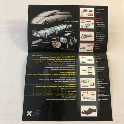KEIO University Japan Electric Concept Car KAZ Press Kit Photo 35mm slides +