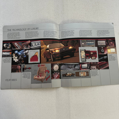 Toyota Cressida Car Sales Brochure Catalog Luxury Sedan and Station Wagon 1984