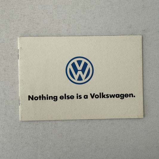 Volkswagen VW Car Sales Brochure Catalog Rabbit GTI Scirocco Vanagon Camper +