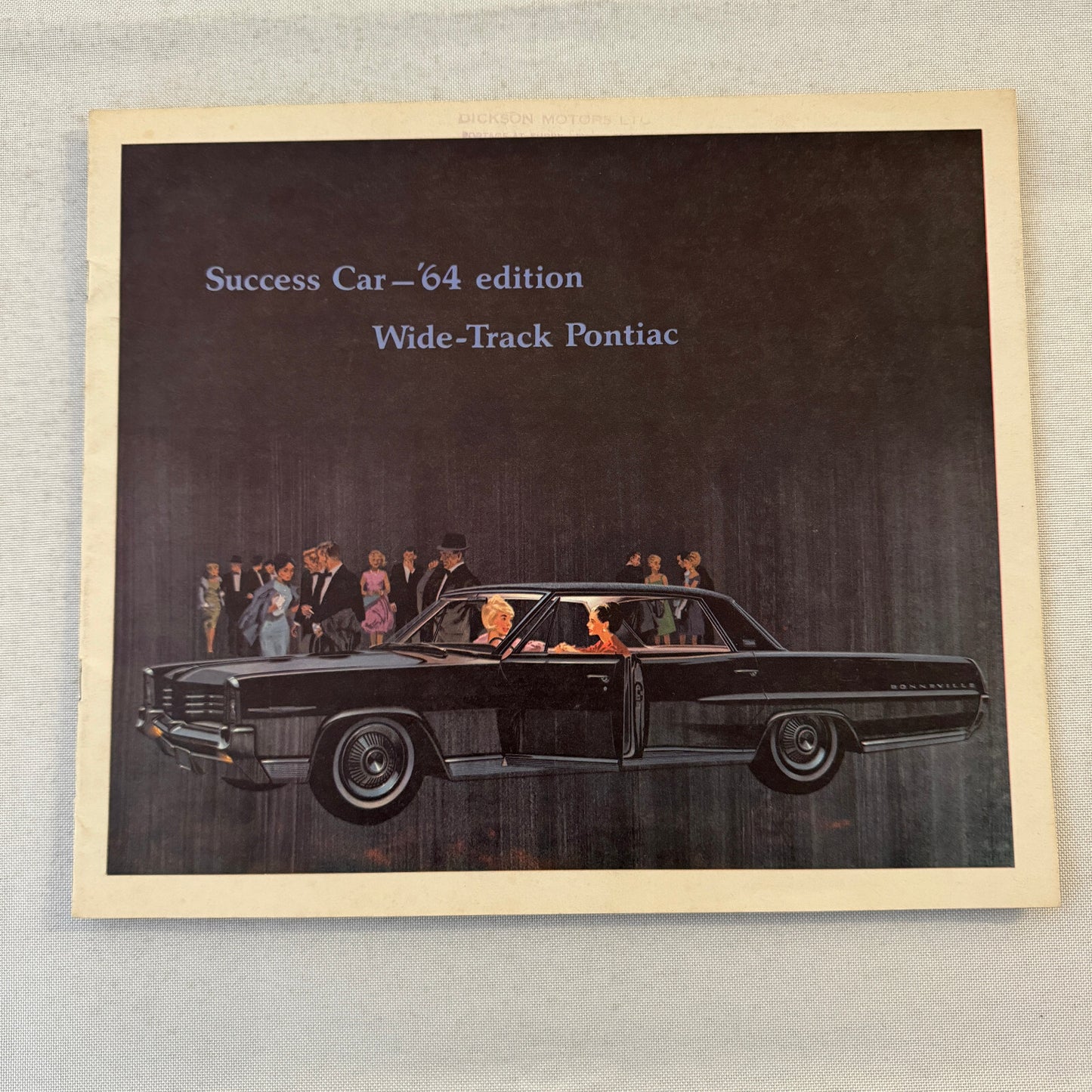 1964 Pontiac Sales Brochure Catalog Bonneville Catalina Star Chief Grand Prix