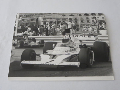 Vintage 1973 Monaco Grand Prix Photograph Photo - Denny Hulme McLaren Ford +