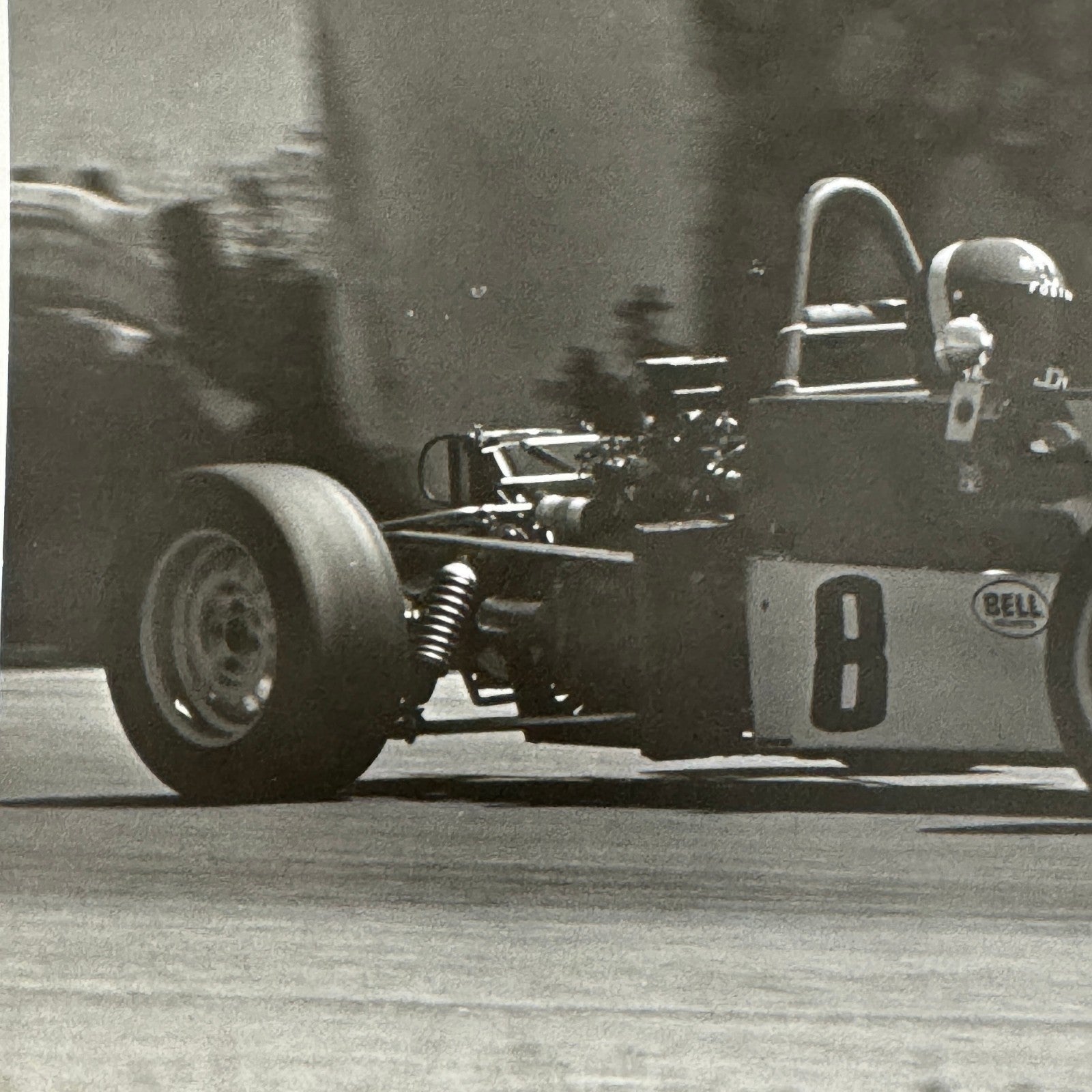 Vintage Car Racing Photo Circuit Mont Tremblant Quebec Canada Photograph