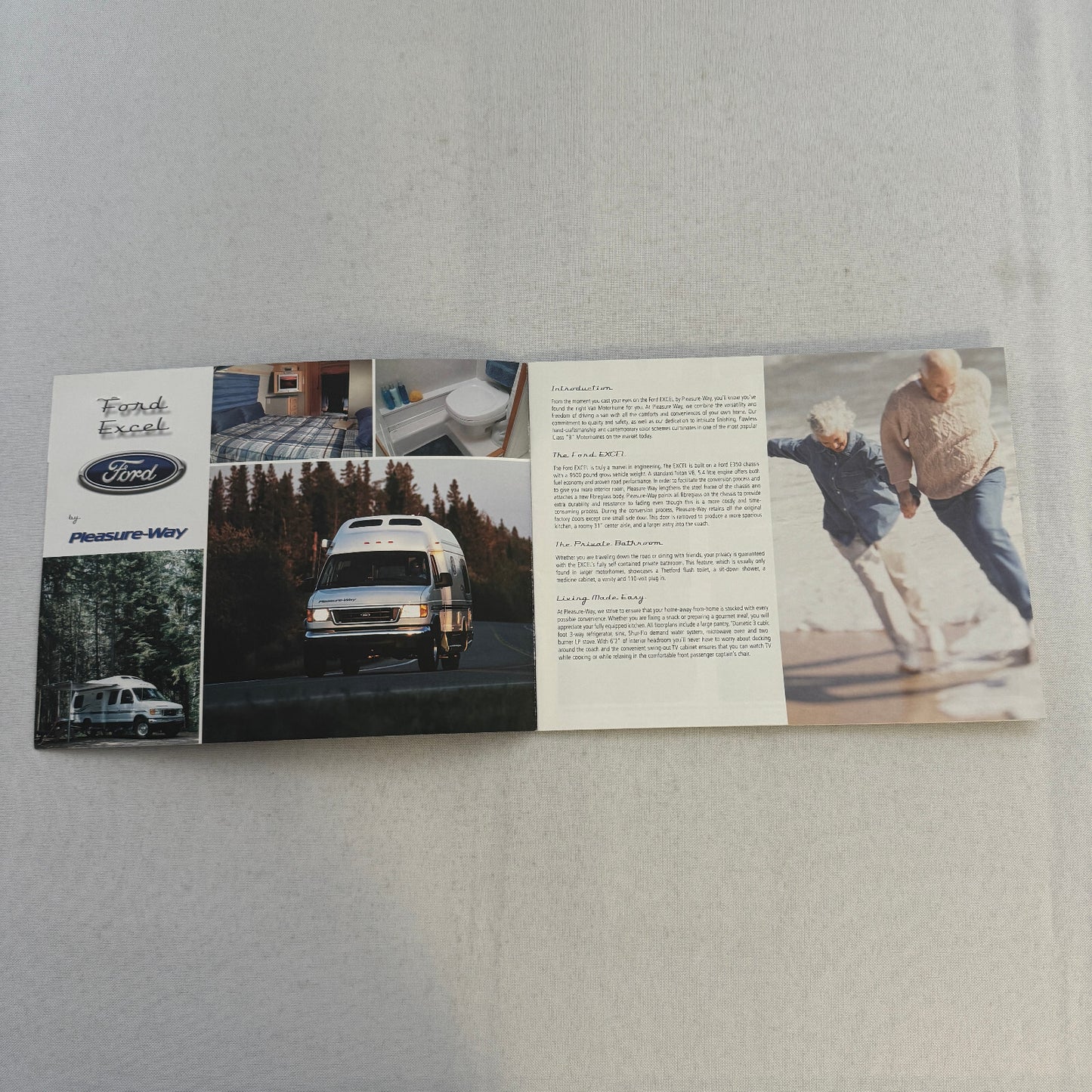 2004 Pleasure Way Motorhome RV Camper Van Sales Brochure Catalog Ford Chevrolet