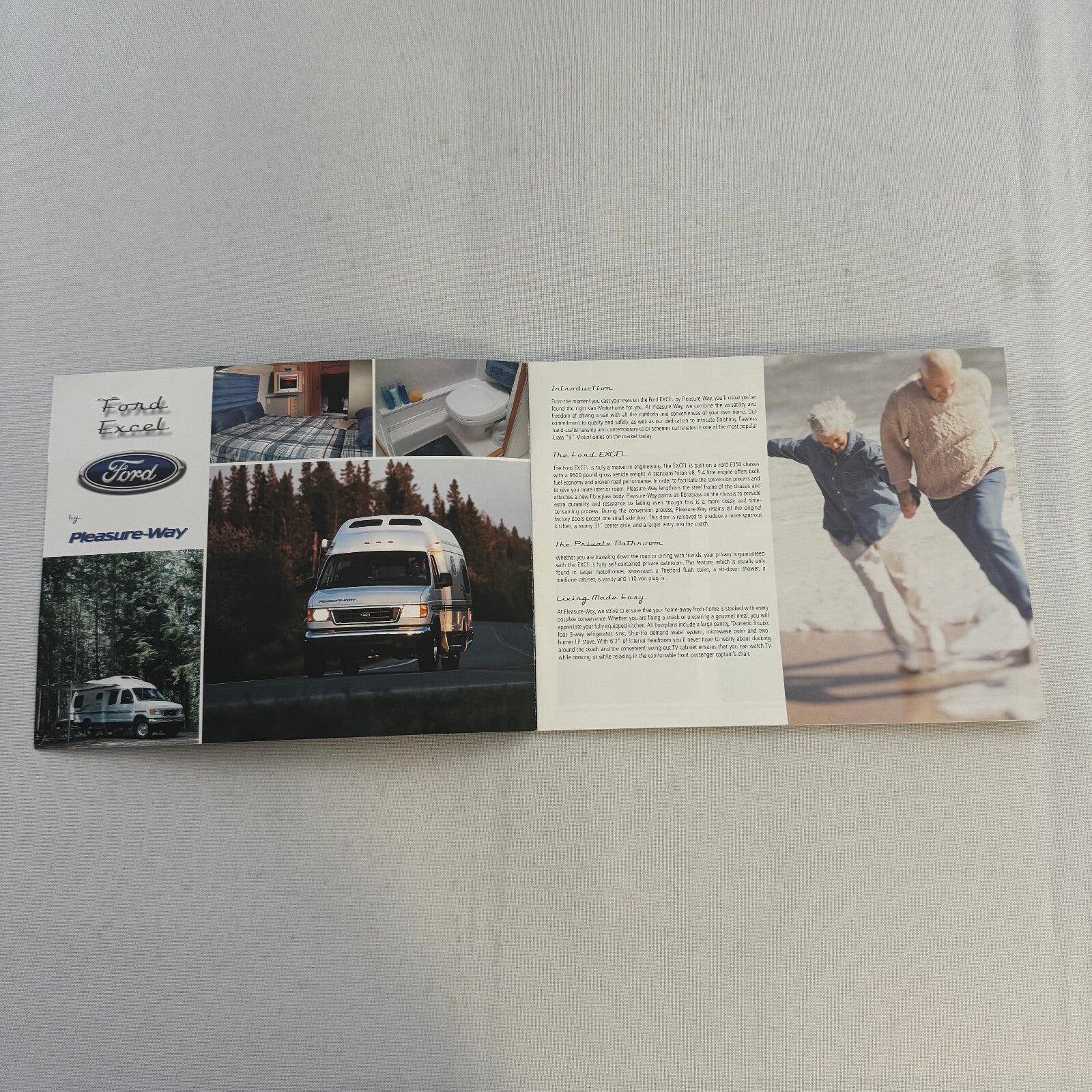 2004 Pleasure Way Motorhome RV Camper Van Sales Brochure Catalog Ford Chevrolet