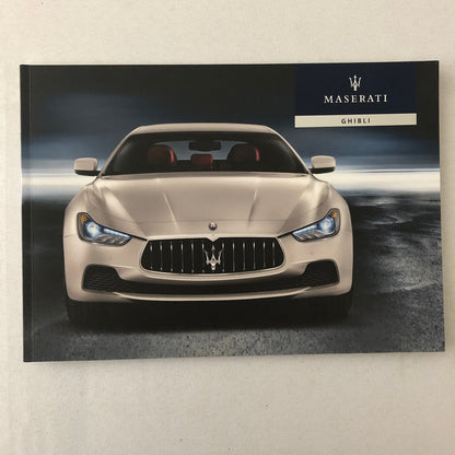 2014 2015 Maserati Ghibli Sales Brochure Catalog Ghibli S Q4
