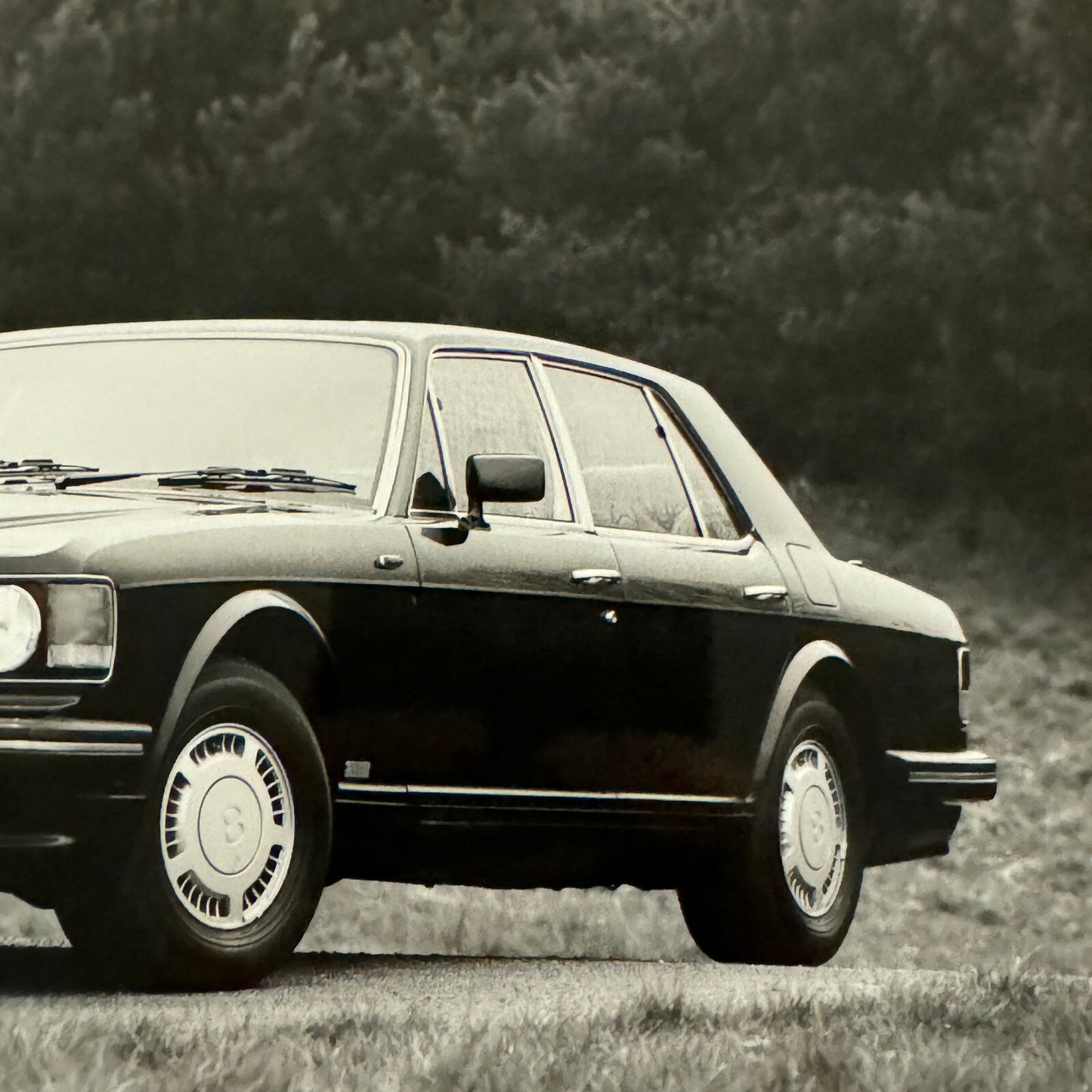 Bentley Turbo R Car Factory Press Photo Photograph Vintage