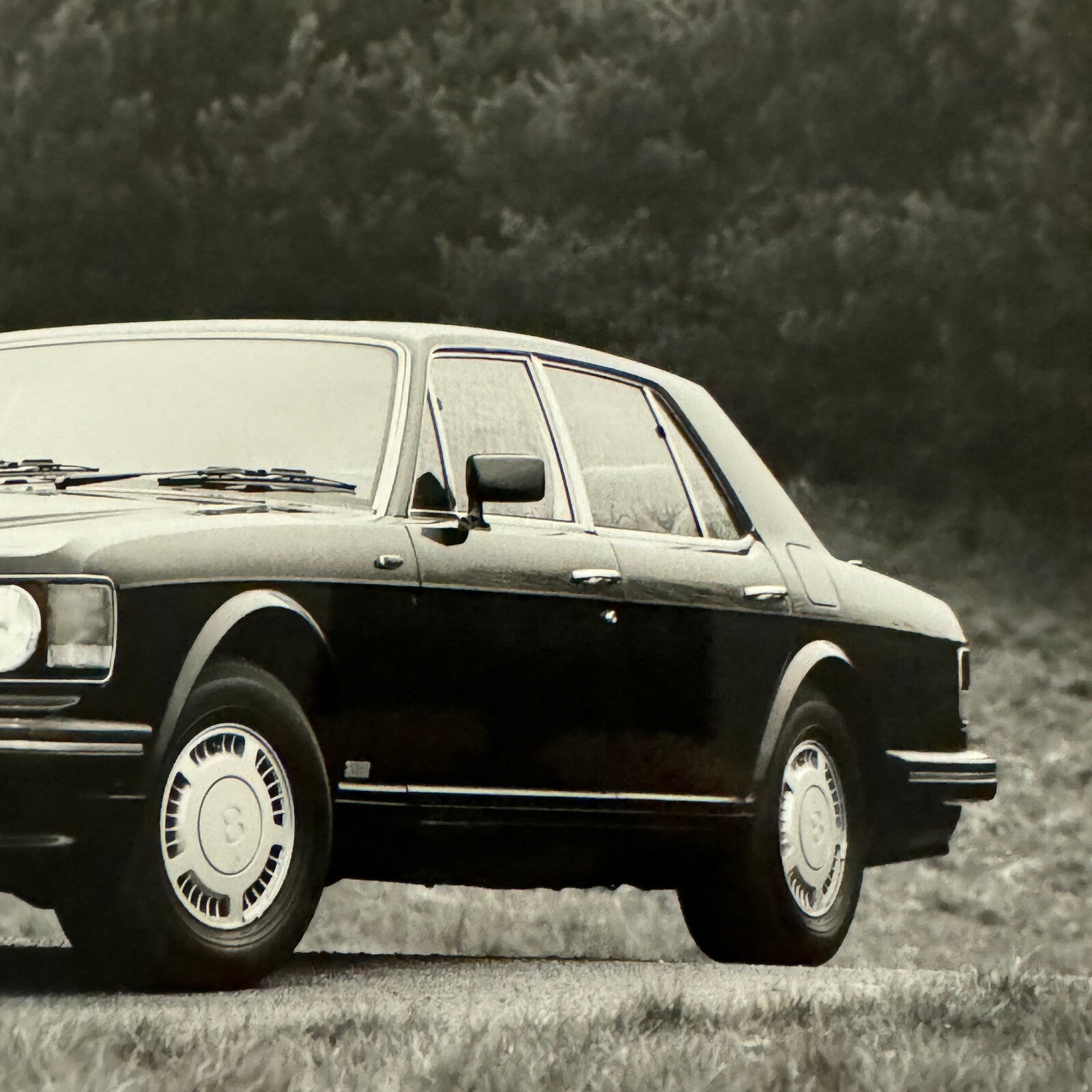 Bentley Turbo R Car Factory Press Photo Photograph Vintage
