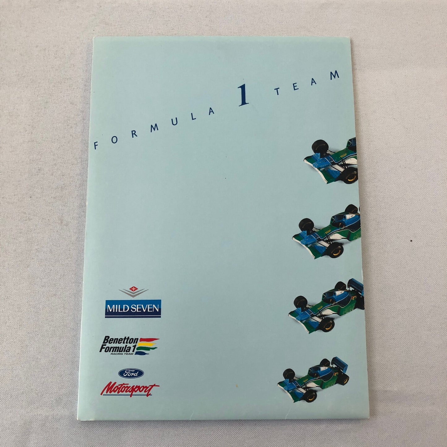 Benetton Ford B194 Racing Car Press Kit with Photos