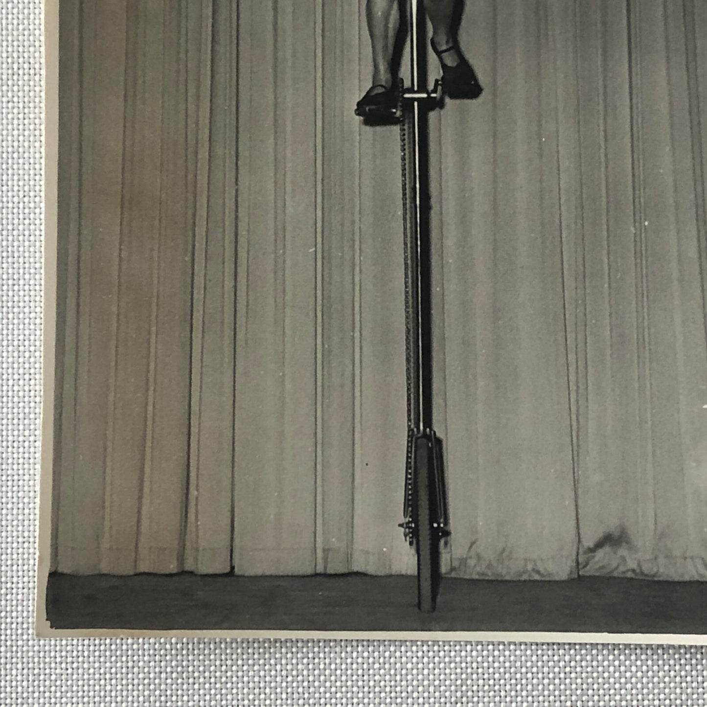 Circus Performer Balancing Act on Unicycle Photo Photograph Berlin Germany