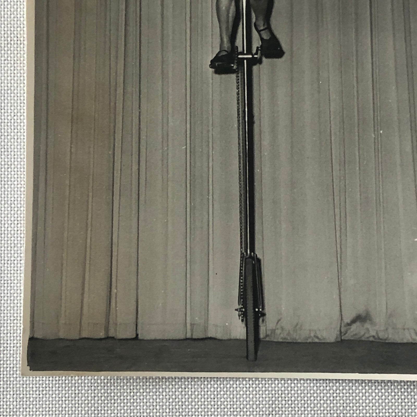 Circus Performer Balancing Act on Unicycle Photo Photograph Berlin Germany