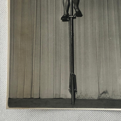 Circus Performer Balancing Act on Unicycle Photo Photograph Berlin Germany