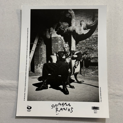 Shabba Ranks Music Publicity Press Photo Photograph Dancehall 1995 1999 Lot 2x