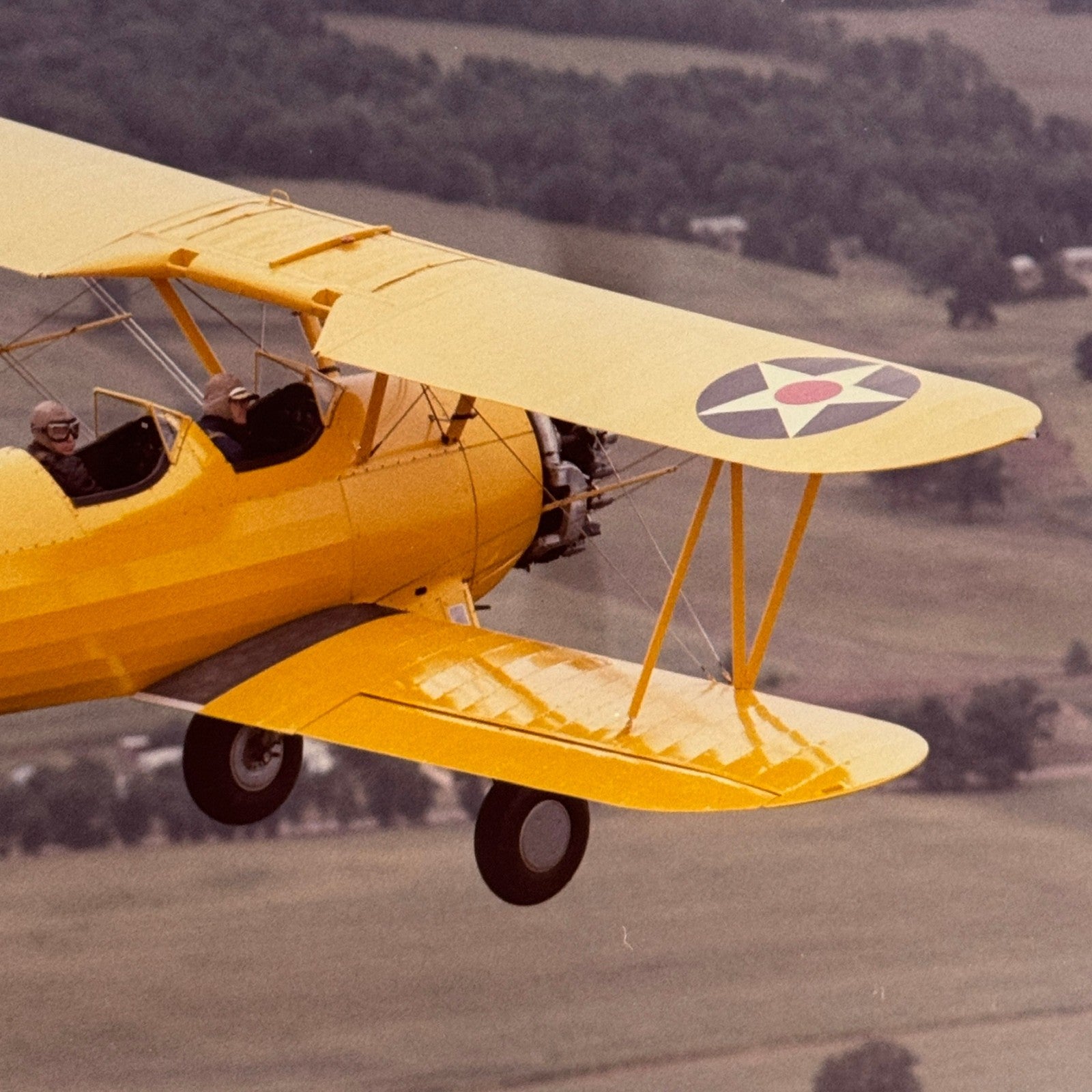 Vintage US Navy Aircraft Airshow Photo Large Format Aviation Photograph Military