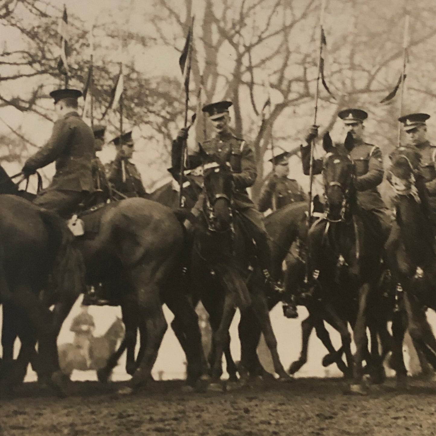 Press Photo Photograph London Royal Horse Guards Musical Ride 1934 Hyde Park UK