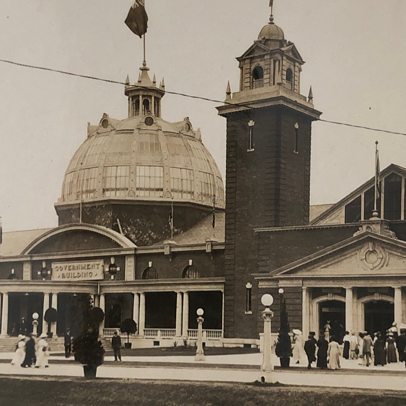 Antique CNE Canadian National Exhibition Pringle and Booth Photo Photograph