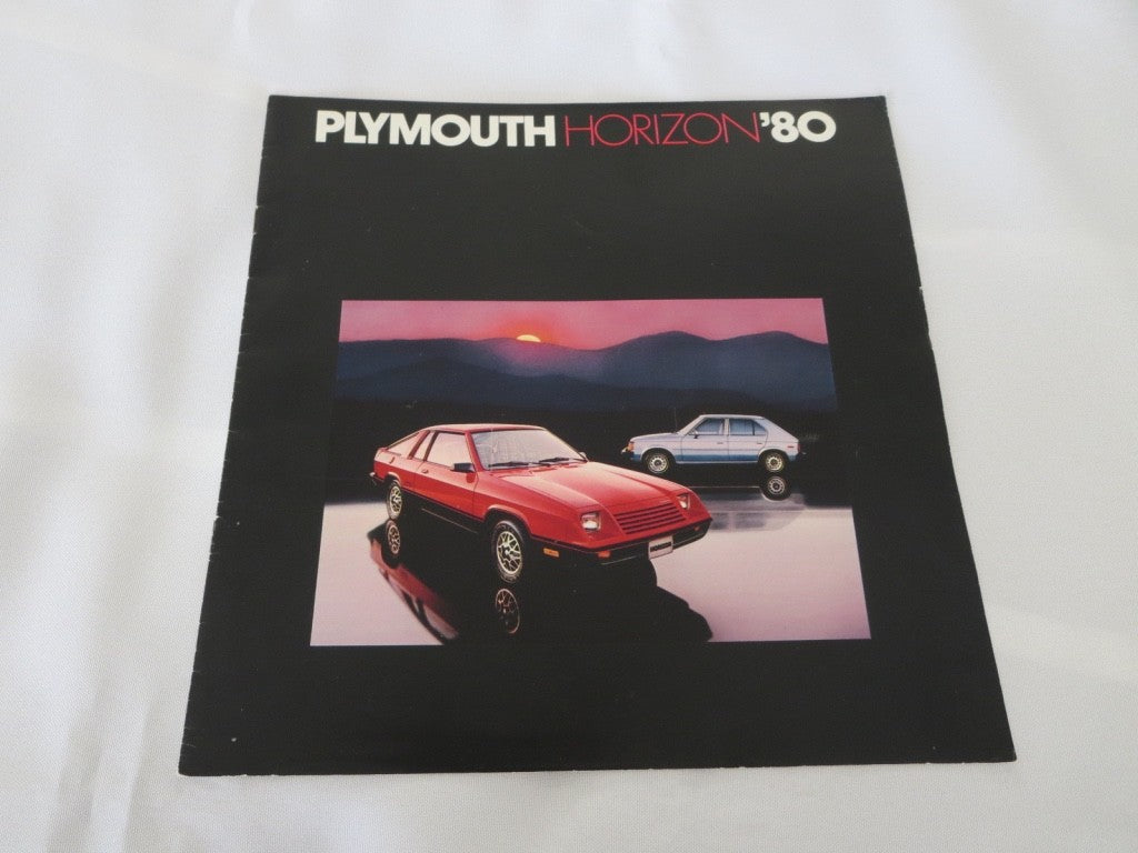 1980 Plymouth Horizon Sales Brochure Catalog TC3 