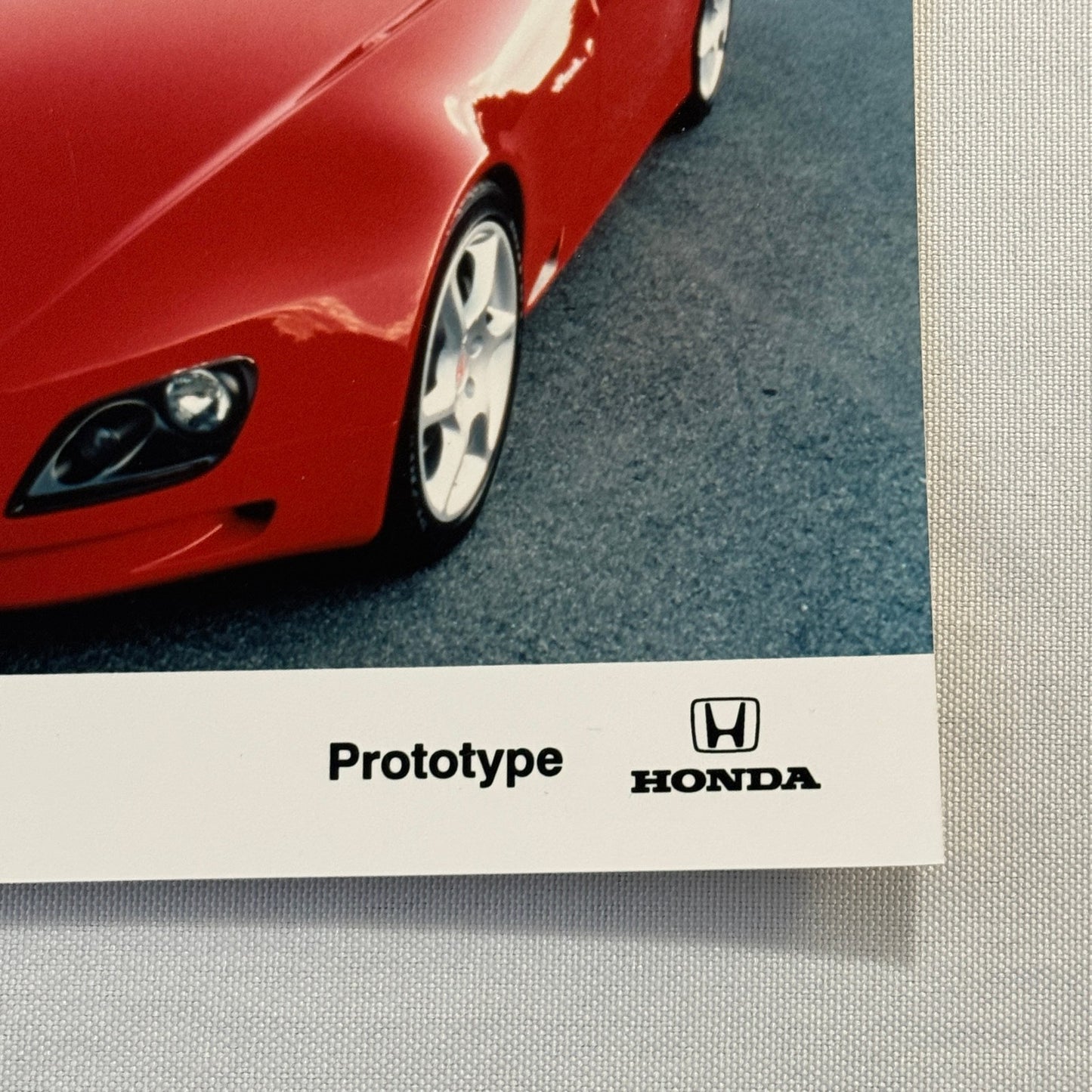 Honda SSM Concept Car Factory Press Photo Photograph Honda S2000 Prototype