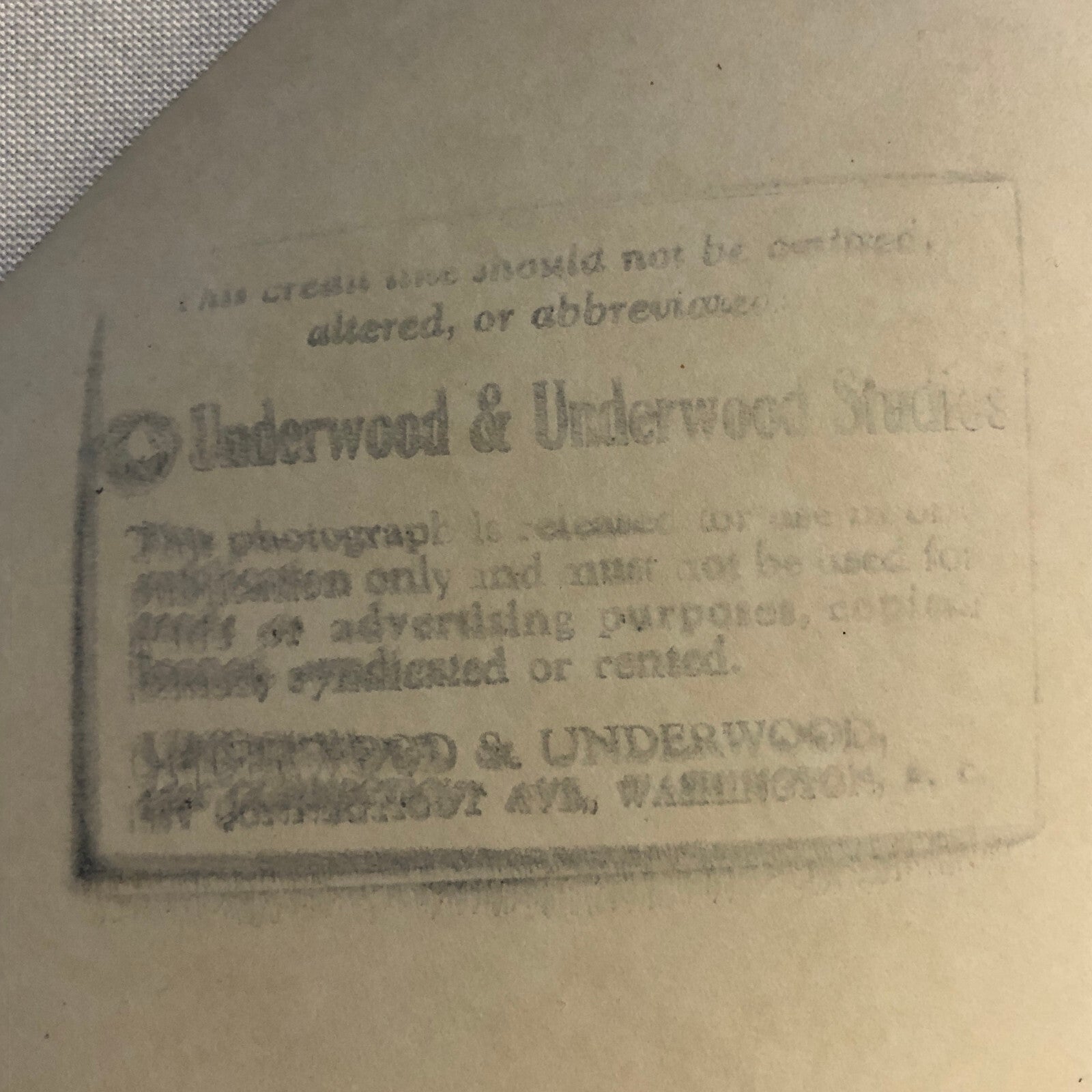 Press Photo Photograph Woman Arrested for Extorting Priest 1933 Underwood Photo