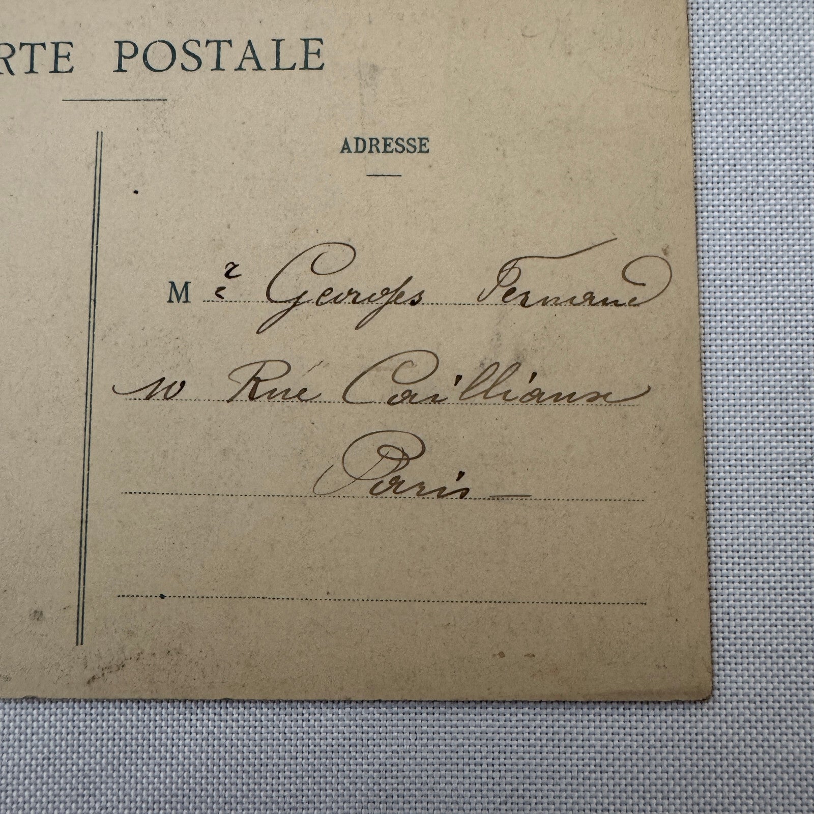 Vintage Zeppelin Airship Dirigible Postcard Post Card French Le Clement Bayard