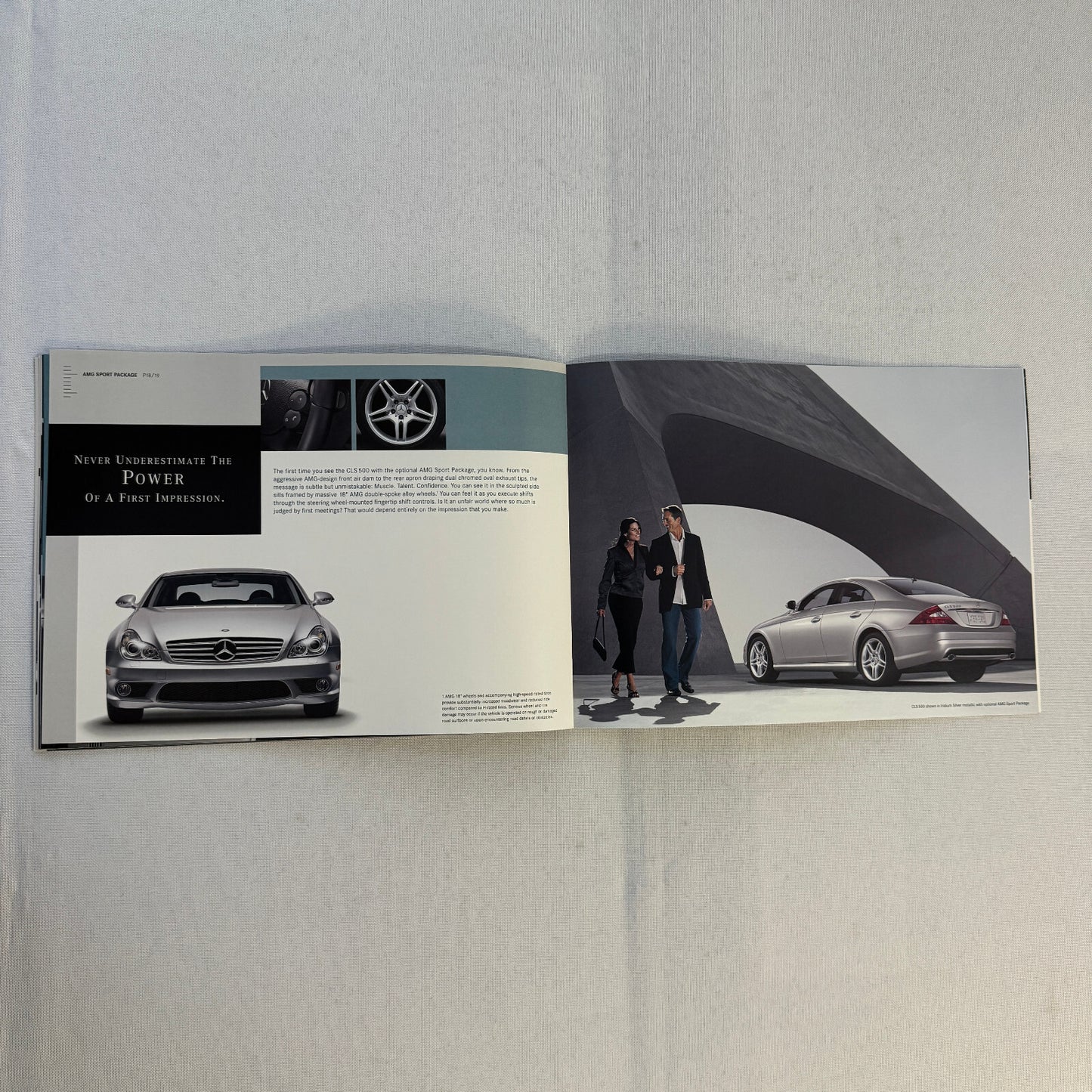 2006 Mercedes Benz CLS Class Sales Brochure Catalog CLS 500 CLS55 AMG