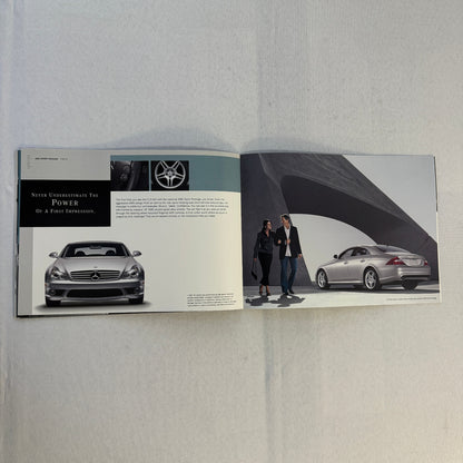 2006 Mercedes Benz CLS Class Sales Brochure Catalog CLS 500 CLS55 AMG