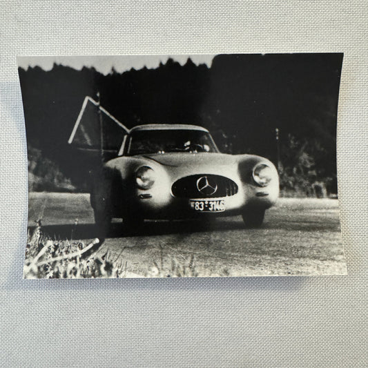 Mercedes Benz 300 SL Racing Car Photo Photograph Hermann Lang 1952