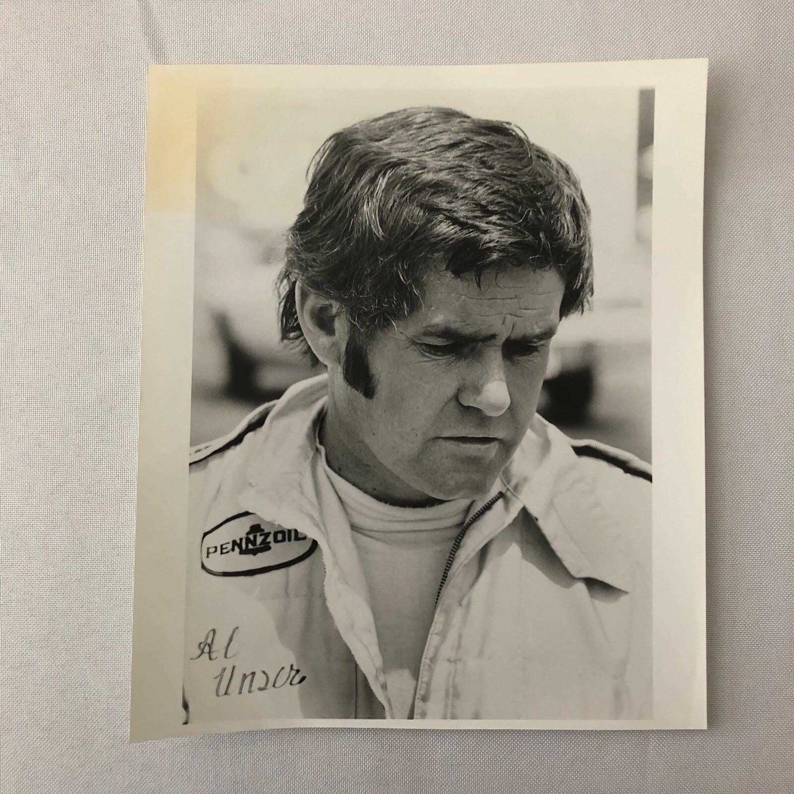 Vintage Indy Indianapolis Racing Photo Photograph Al Unser Driver 1983