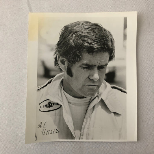 Vintage Indy Indianapolis Racing Photo Photograph Al Unser Driver 1983