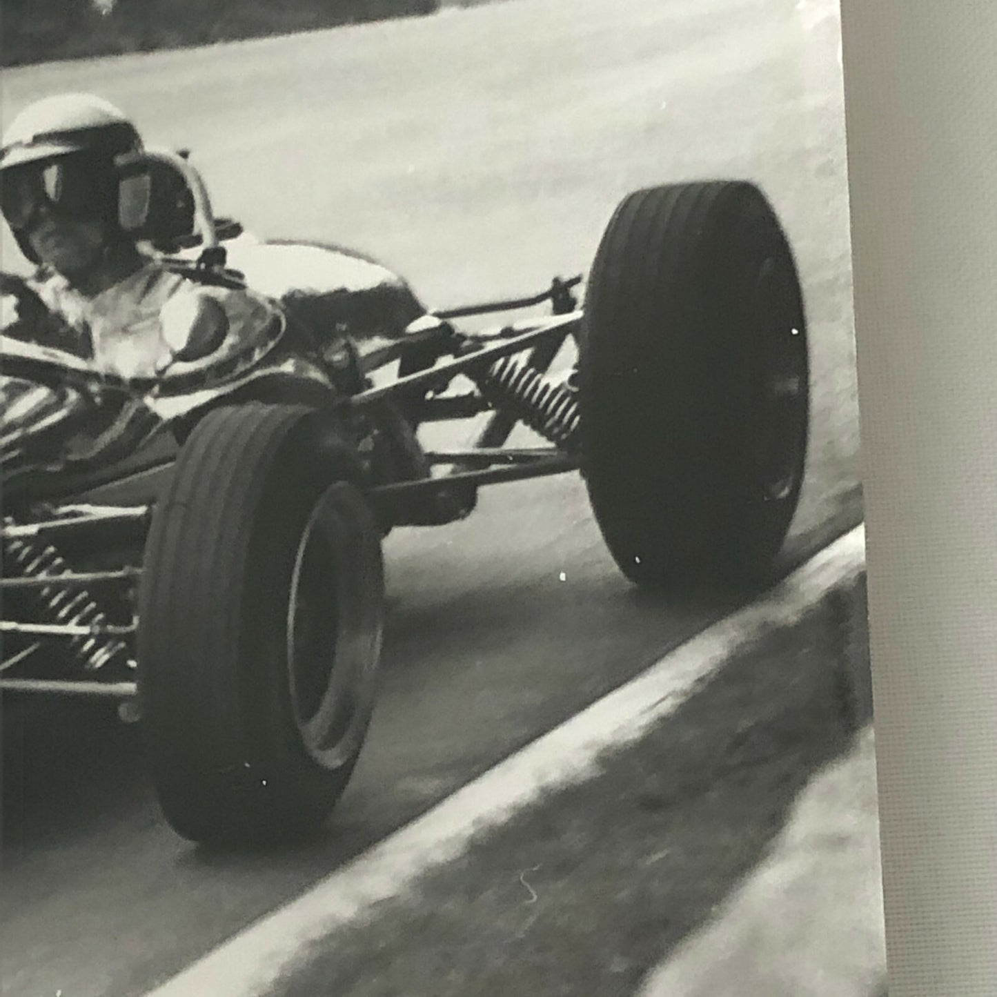 Vintage Racing Car Photo Photograph Print Motorsport