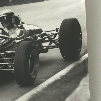 Vintage Racing Car Photo Photograph Print Motorsport