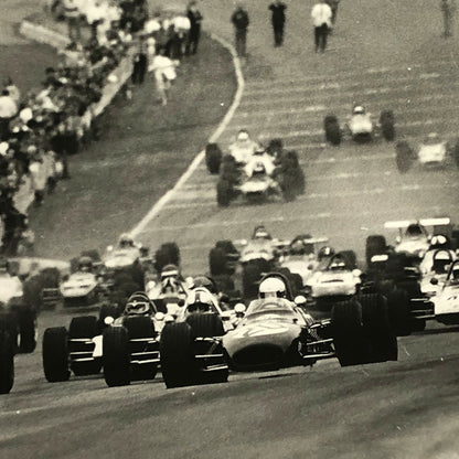 Vintage Grand Prix Car Racing Driver Photo Photograph - Toni Temburg