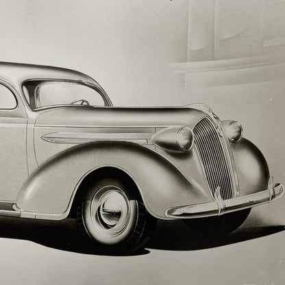 1937 Plymouth Car Photo Photograph Vintage Automobile