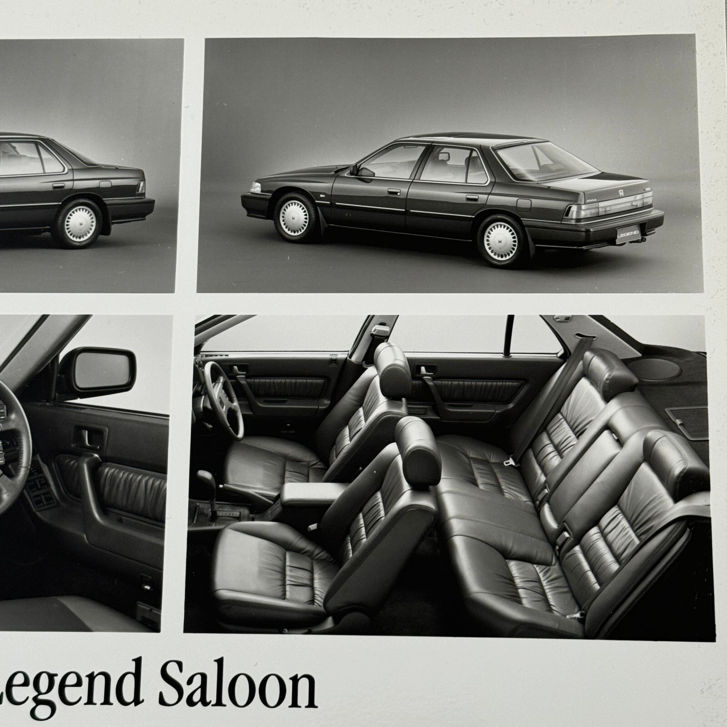 Honda Legend Saloon Sedan Car Factory Press Photo Photograph
