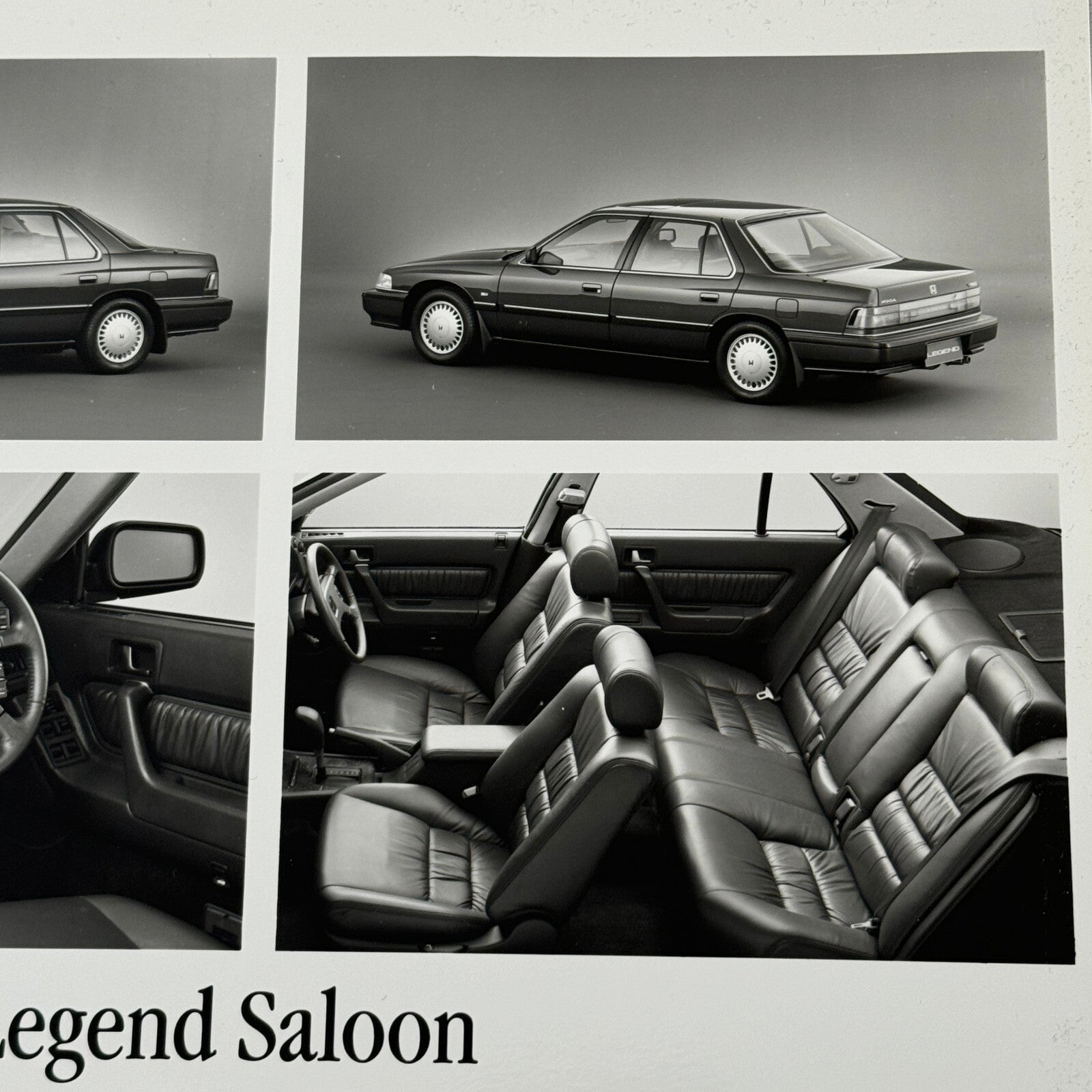Honda Legend Saloon Sedan Car Factory Press Photo Photograph