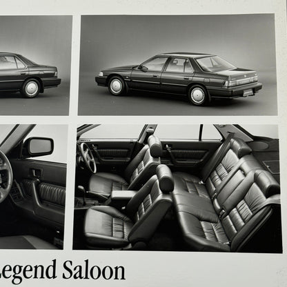 Honda Legend Saloon Sedan Car Factory Press Photo Photograph