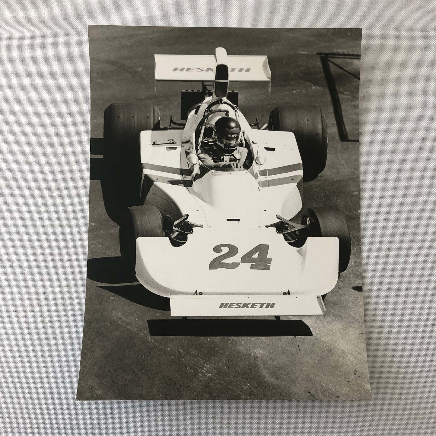 James Hunt Hesketh Racing Driver Car Photo Photograph Print F1 Formula One