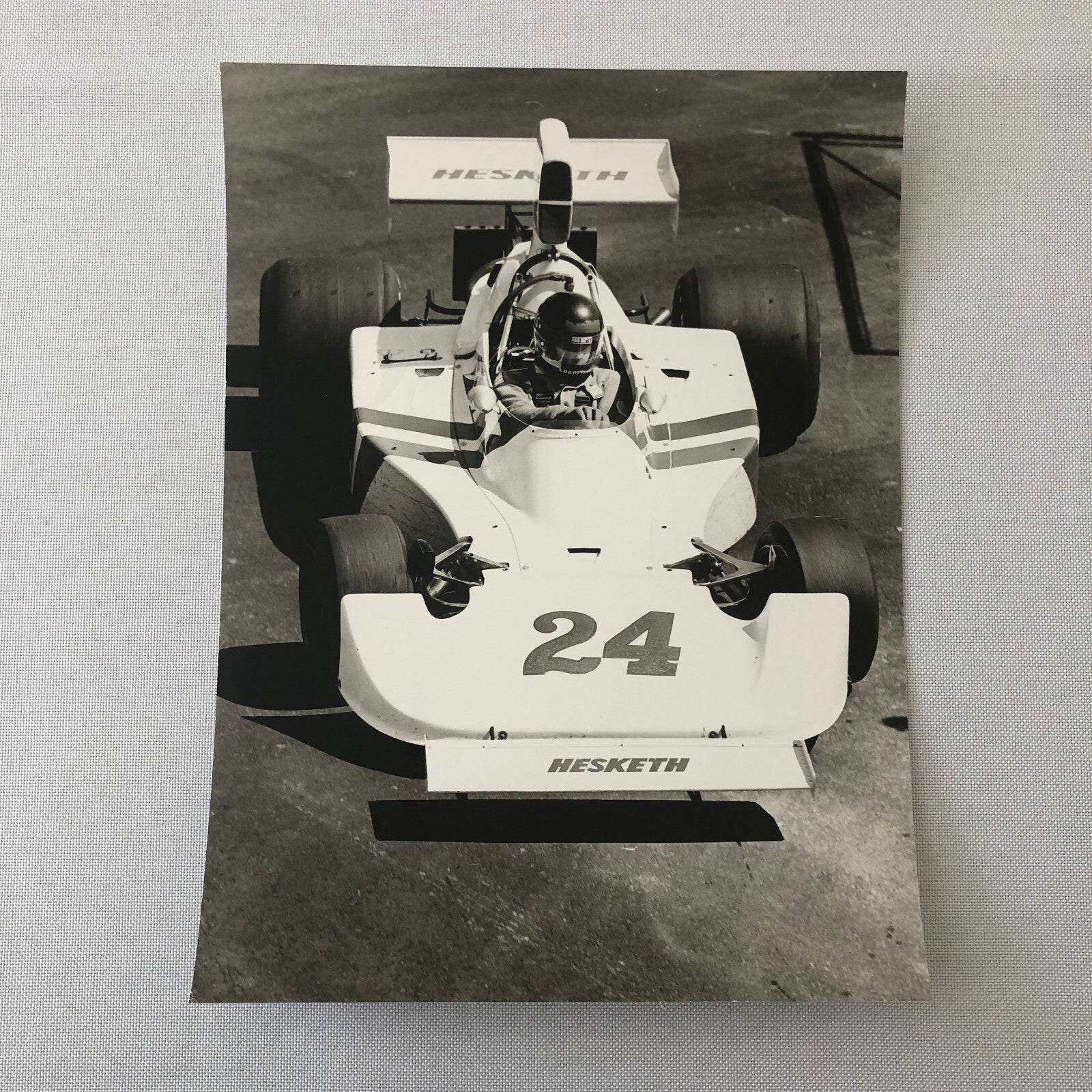 James Hunt Hesketh Racing Driver Car Photo Photograph Print F1 Formula One