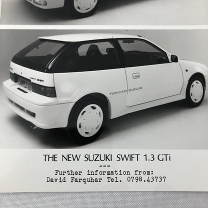 Suzuki Swift 1.3 GTi Factory Press Photo Photograph Print