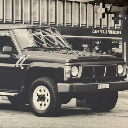 Nissan Patrol GR SUV Photo Press Photograph Print Vintage