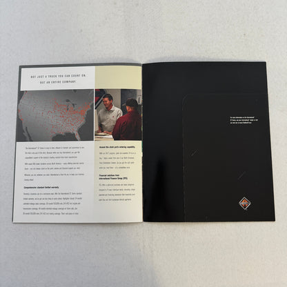 International Truck CF Series Sales Brochure Catalog Advertising 2004