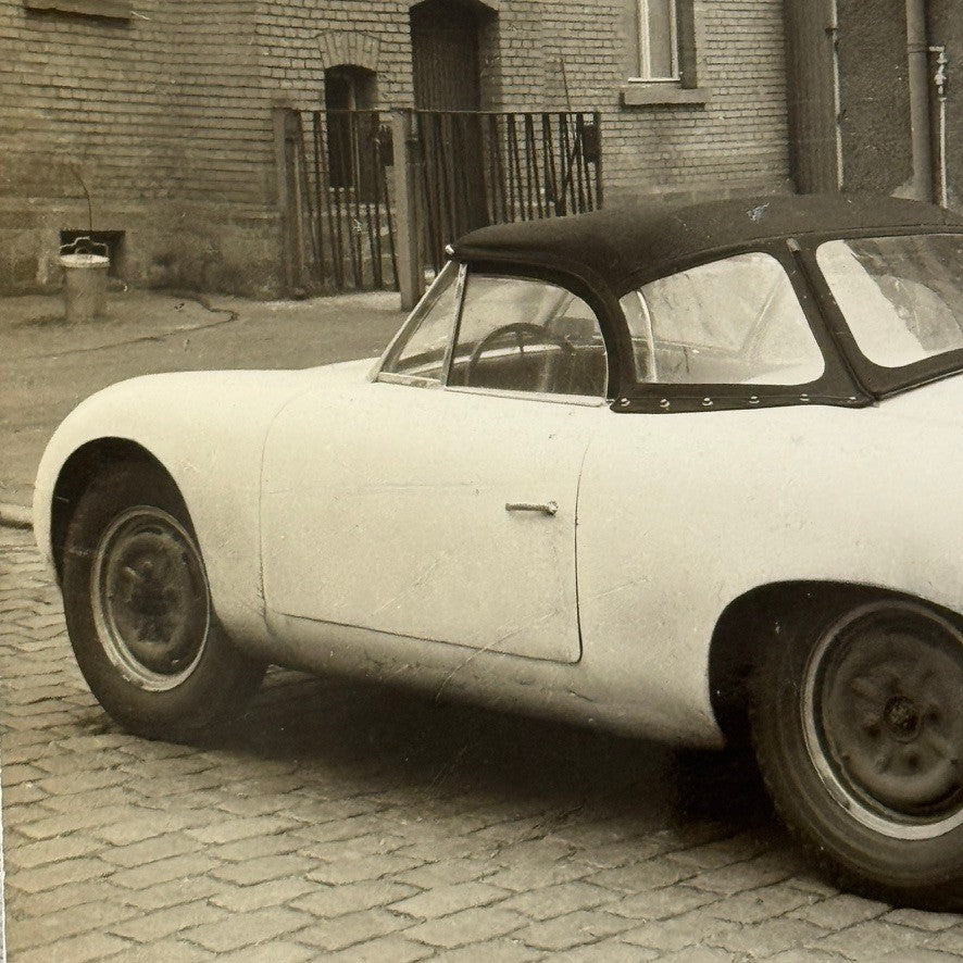 Denzel Sports Car Roadster Photo Photograph Print Vintage