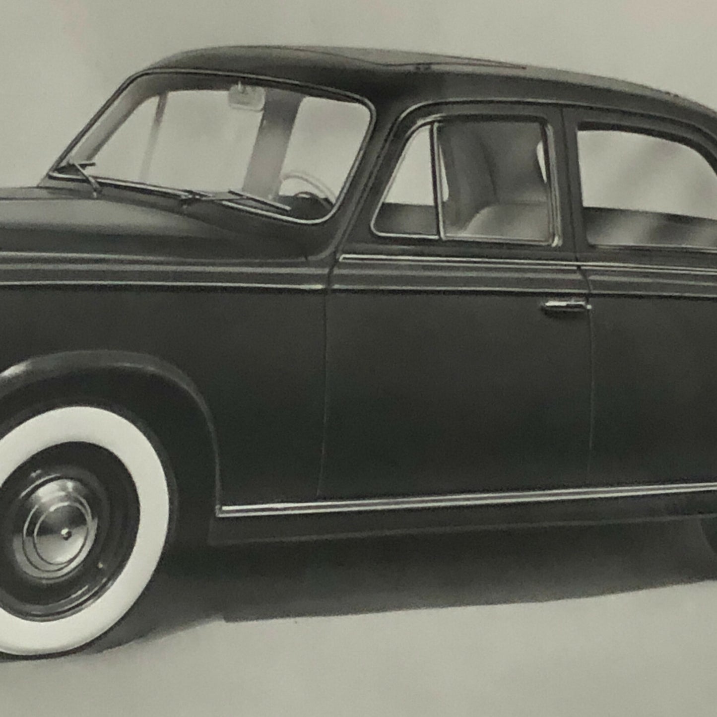 Vintage Peugeot 203 Car Photo Photograph Print 