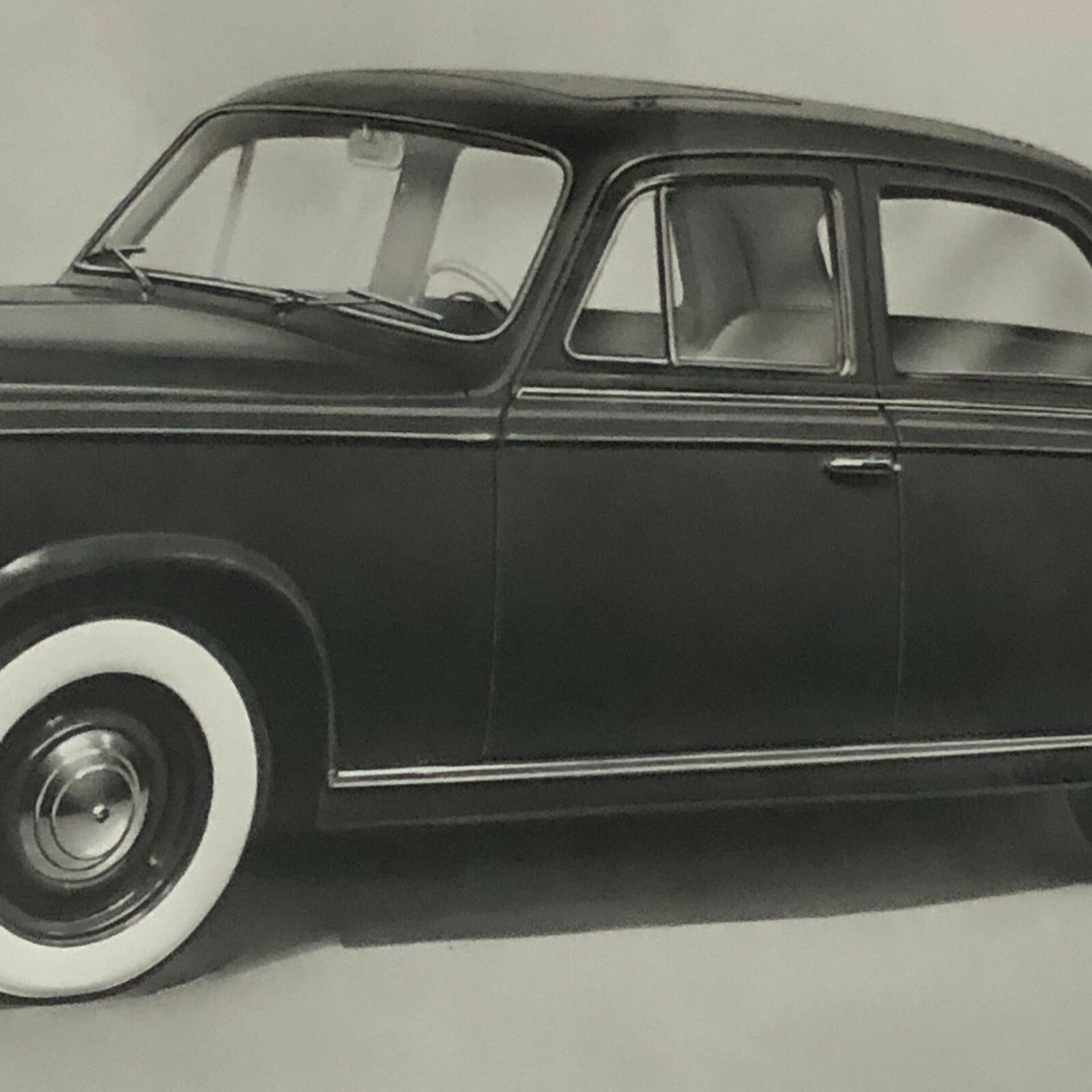 Vintage Peugeot 203 Car Photo Photograph Print 