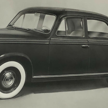 Vintage Peugeot 203 Car Photo Photograph Print 