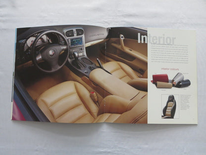 2007 Chevrolet Corvette Brochure Catalog Coupe Convertible Z06