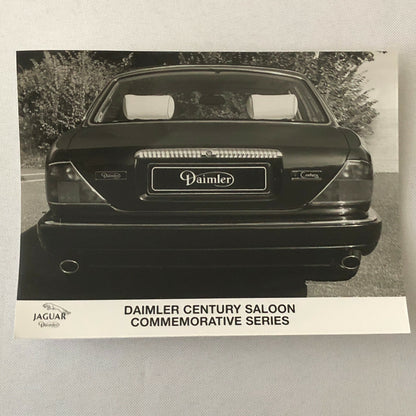 Daimler Jaguar Century Saloon 100 Years of Daimler Factory Press Photo Lot of 4