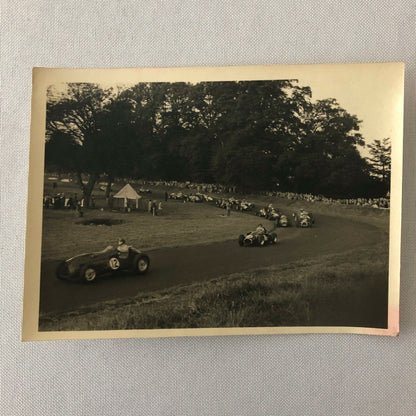 Vintage Car Racing Photo Photograph Image - British Grand Prix Cars ? 